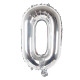 16 inch Letter O - Silver Balloons