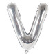 16 inch Letter V - Silver Balloons