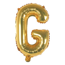 16 inch Letter G - Gold Balloons