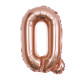 16 inch Letter Q - Rose Gold Balloons