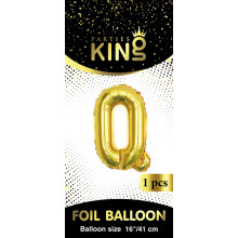 16 inch Letter Q - Gold Balloons