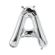 بالون فويل فضي كبير حرف A - مقاس 34 إنش