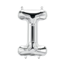 بالون فويل فضي كبير حرف I - مقاس 34 إنش