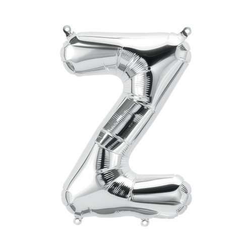 بالون فويل فضي كبير حرف Z - مقاس 34 إنش