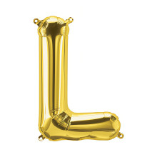 بالون فويل ذهبي كبير حرف L - مقاس 34 إنش