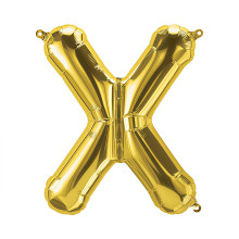 بالون فويل ذهبي كبير حرف X - مقاس 34 إنش بالون فويل ذهبي كبير حرف X - مقاس 34 إنش