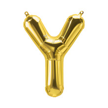 بالون فويل ذهبي كبير حرف Y - مقاس 34 إنش بالون فويل ذهبي كبير حرف Y - مقاس 34 إنش