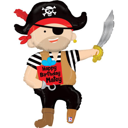 44 inch Pirate Birthday balloon