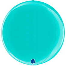 15 inch Globe Tiffany 4D Foil Balloons