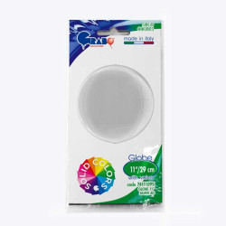 بالون ثري دي فضي 11 إنش
