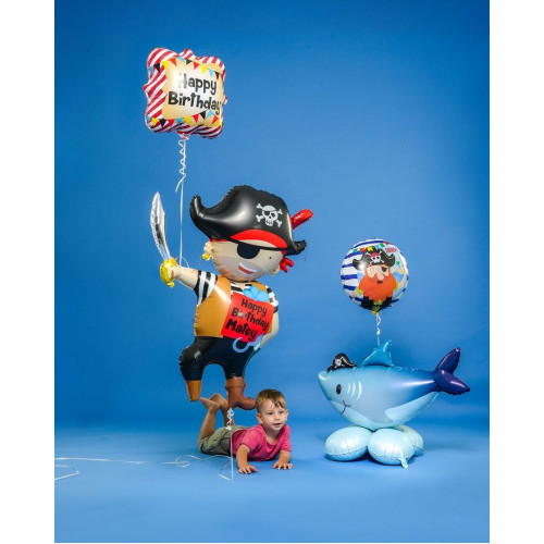 44 inch Pirate Birthday balloon