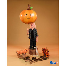 29 inch Produce Pal Pumpkin Foil balloon