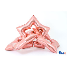 48 inch Linky Star Rose Gold Foil Balloons