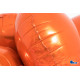 18 inch Round Orange Foil balloon