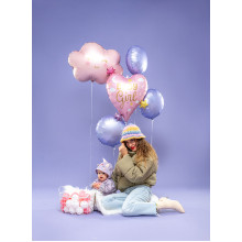 30 inch Cloud Satin Pastel Pink Foil balloon 30 inch Cloud Satin Pastel Pink Foil balloon
