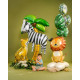 50 inch Jungle Zebra Foil balloon 50 inch Jungle Zebra Foil balloon