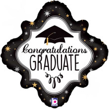 18 inch Congratulations Graduate! Foil balloon