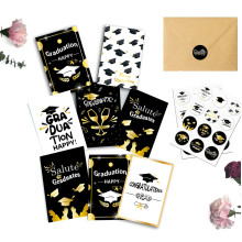 graduation season card blessing message Set - 6 cards - style 1