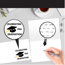 graduation season card blessing message Set - 6 cards - style 2