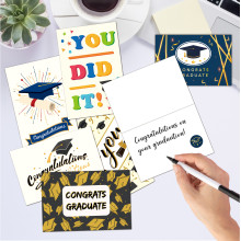 graduation season card blessing message Set - 12 cards - style 4