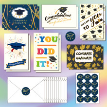 graduation season card blessing message Set - 12 cards - style 4