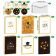 graduation season card blessing message Set (6 pcs cards,12 stickers, 6 envelop)