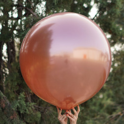 18 inch balloon chrome Rose Gold 25 pcs