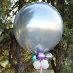 18 inch balloon chrome Silver 25 pcs