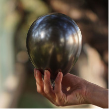 5 inch balloon chrome Space Grey 100 pcs