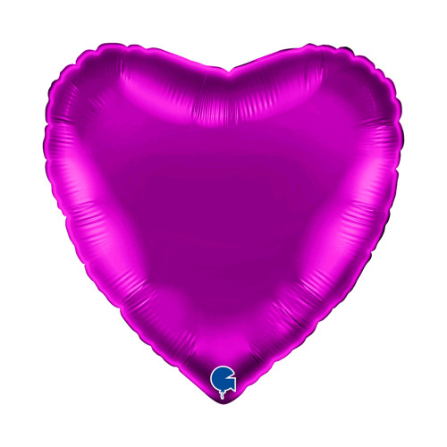 18 inch Heart Purple Foil balloon