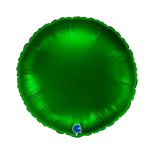 18 inch Round Dk Green Foil balloon 18 inch Round Dk Green Foil balloon