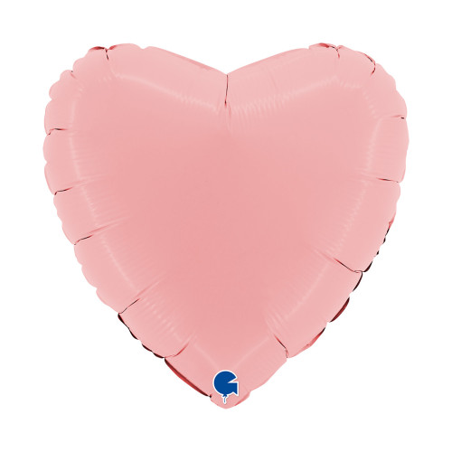 18 inch Heart Matte Pink Foil Balloons 18 inch Heart Matte Pink Foil Balloons