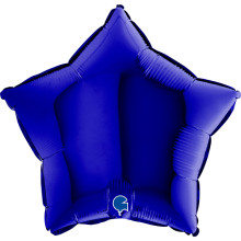 18 inch Star Blue Capri Foil balloon