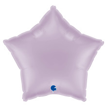 18 inch Star Lilac Foil balloon