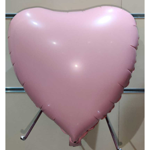 18 inch Star Matte Pink Foil Balloons