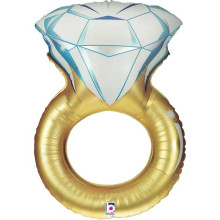 37 inch Wedding-Ring foil balloon