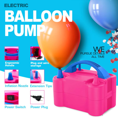 Balloon Hand Air Pump Electric Balloon Pump Portable Balloon Inflator Air Blower 600W Balloon Hand Air Pump Electric Balloon Pump Portable Balloon Inflator Air Blower 600W