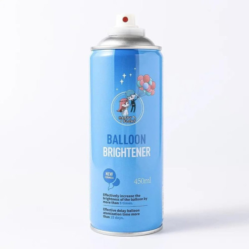 Balloon Brightener Shine Aerosol Silver Spray 450ml Balloon Brightener Shine Aerosol Silver Spray 450ml