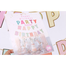 Macaron Birthday banner Macaron Birthday banner
