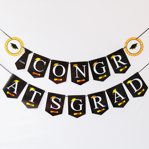 بانر تخرج Congrats 18.5*13 سم بانر تخرج Congrats 18.5*13 سم