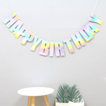 Dazzling Birthday banner