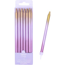 Rose Gold Ombré Long Candles Height: 11.5cm 12 Pcs Rose Gold Ombré Long Candles Height: 11.5cm 12 Pcs