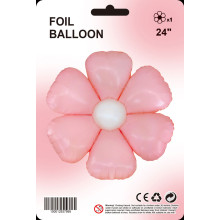 24 inch Pink daisy balloons