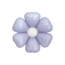 16 inch Lilac daisy balloons 3/pack