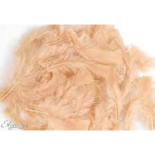 Eleganza Craft Marabout Feathers Mixed sizes 3-8inch 8g bag Blush