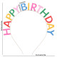 birthday party Colorful Party Headband "IT'S MY BIRTHDAY"