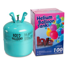 helium tank kit 100 balloons 9 inches disposable