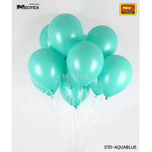 12 inch Latex Balloon Standard AQUA BLUE 100 count