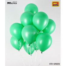 5 inch Latex Balloon Standard Green 100 count
