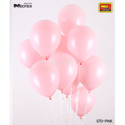 16 inch Latex Balloon Standard PINK 50 count